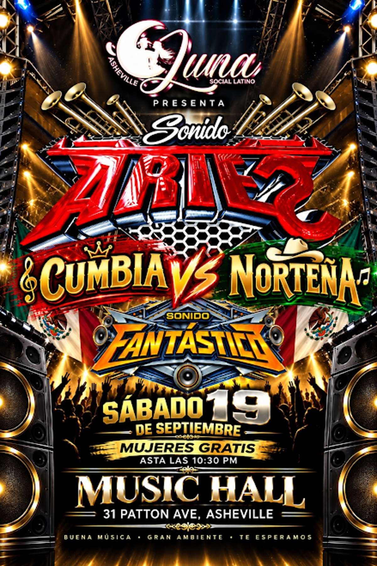 Luna Presents CUMBIA VS NORTEÑA