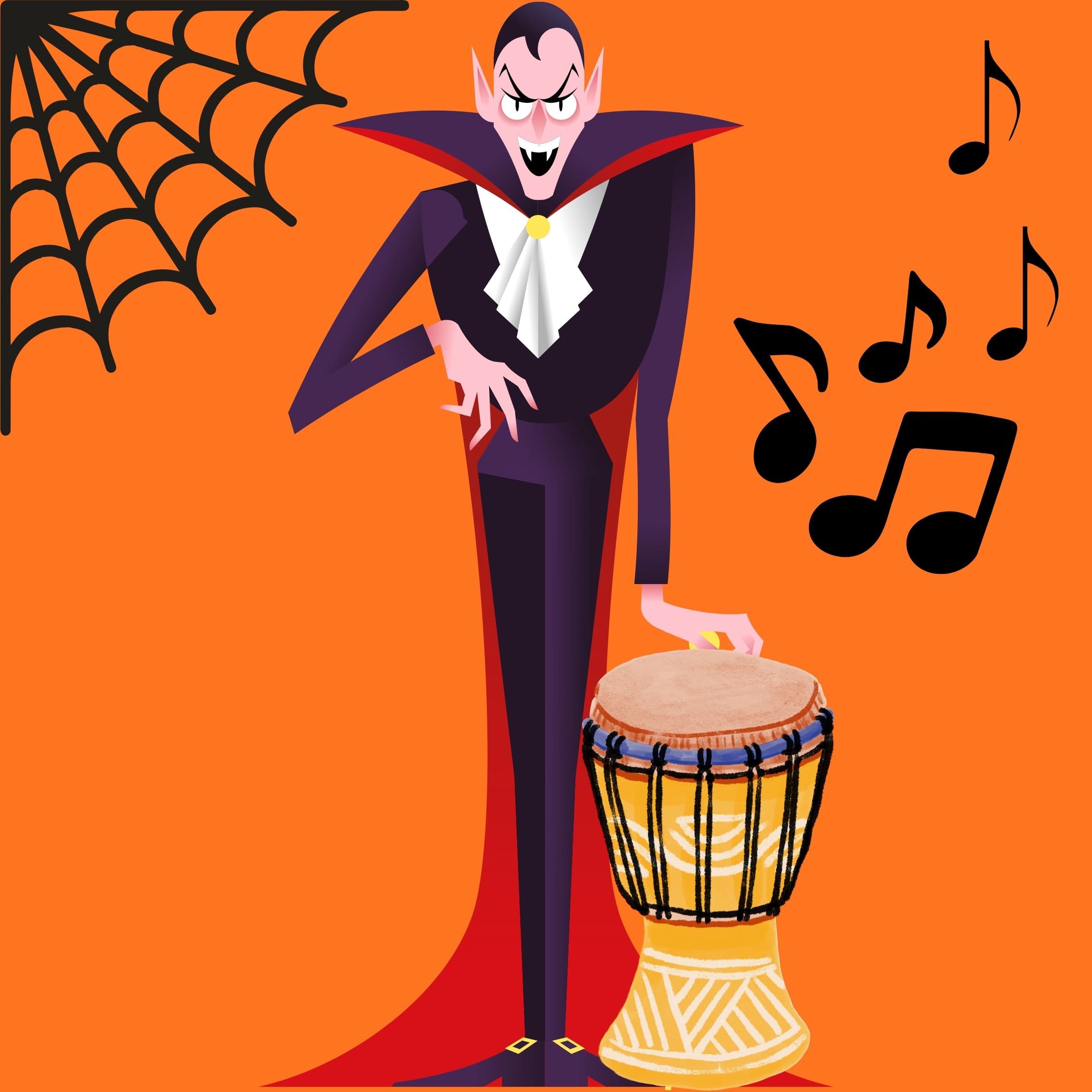 Drumming 101 Halloween Edition: Intro. to Drumming, Rhythm, and Monster Mashing