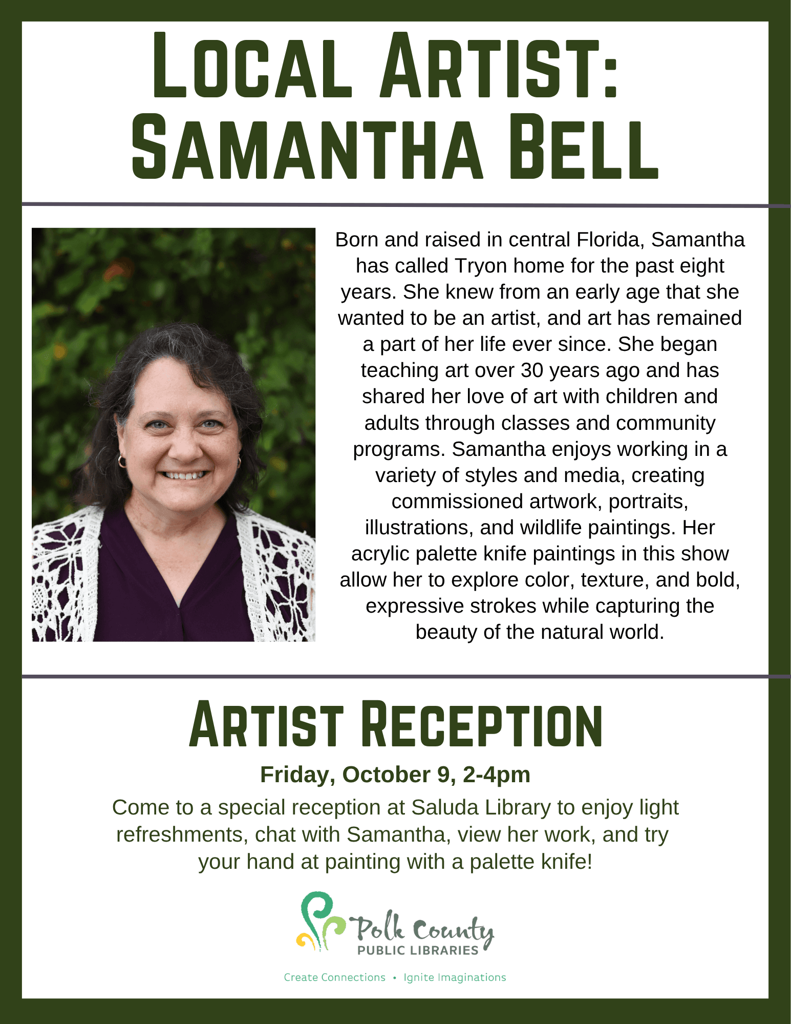 Samantha Bell Artist Reception