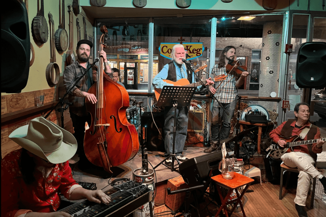 Rodney Sutton w/the Barely Hardly Enough Boys