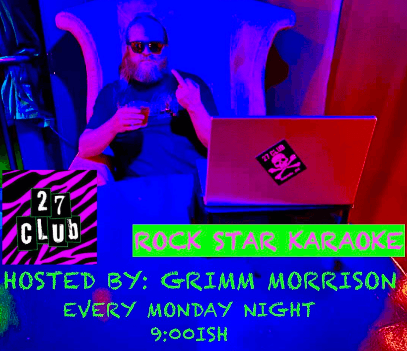Club Rock Star Karaoke w/Grimm Morrison