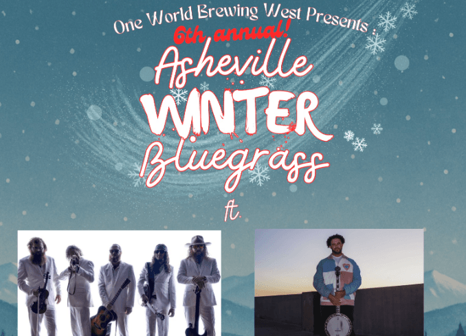 6th Annual Asheville Winter Bluegrass w/From the Road Band & Tray Wellington Band