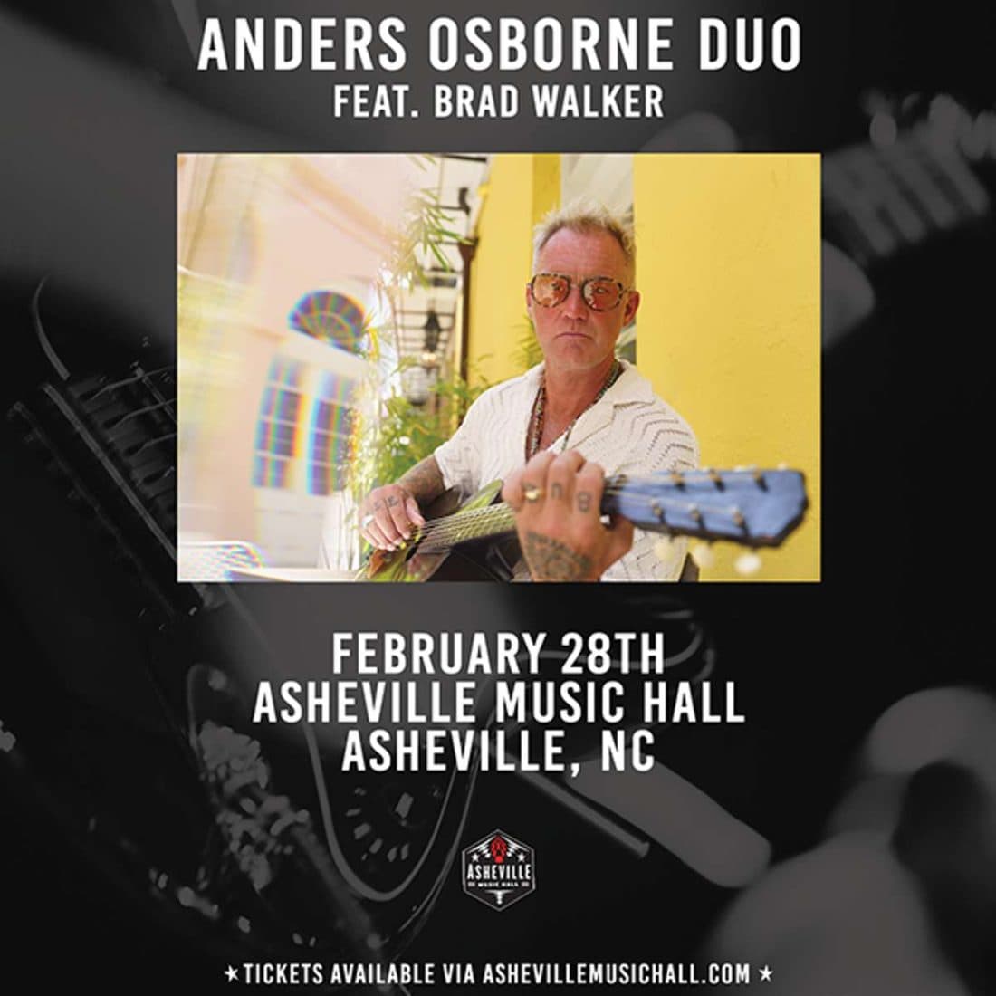 Anders Osborne w/Brad Walker