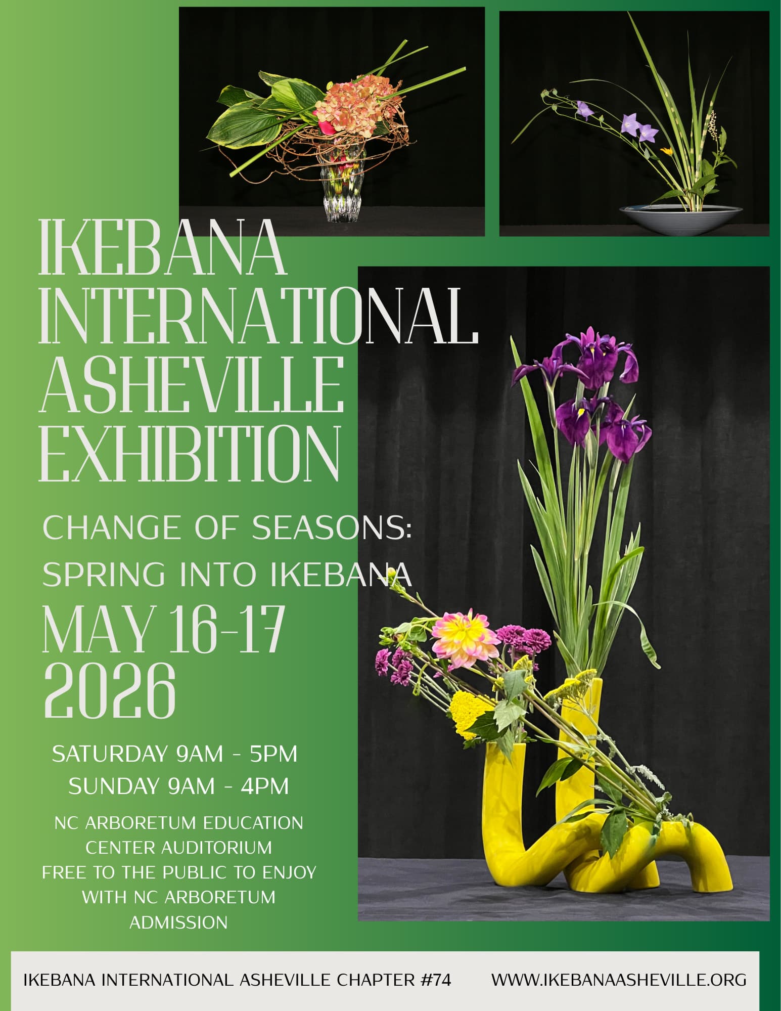 Change of Seasons: Spring Into Ikebana