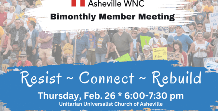 Resist-Connect-Rebuild: Bimonthly Member Meeting