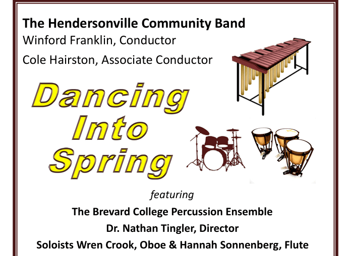 Hendersonville Community Band Concert: Dancing Into Spring