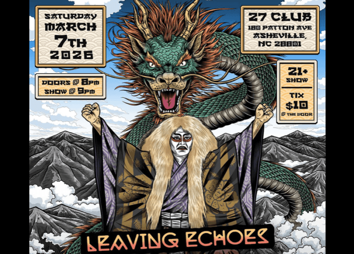 Leaving Echoes, Blistering Dissonance, Ton of A Bitch & The Hand Off