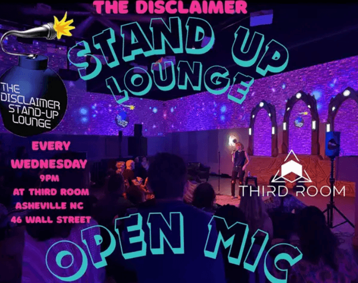 The Disclaimer Stand Up Lounge Comedy Open Mic