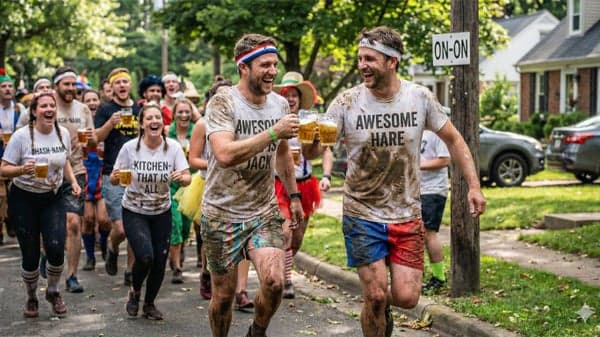 AVL H3 Run #854 - Hashers in the Rye- Run Rabbits Run