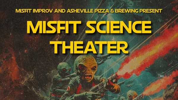 Watch a Sci-Fi Improv Show @ Asheville Pizza and Brewing