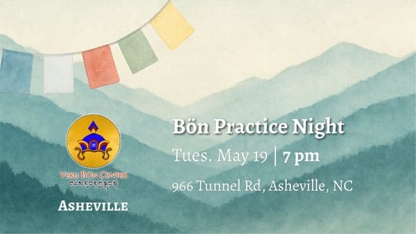 Bon Meditation Practice Night – May 2026