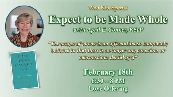 ✨ Wed Nite Special: Expect to Be Made Whole ✨