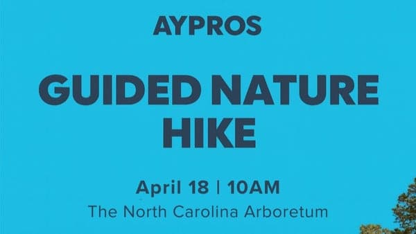 AYPROS Guided Nature Hike of The North Carolina Arboretum