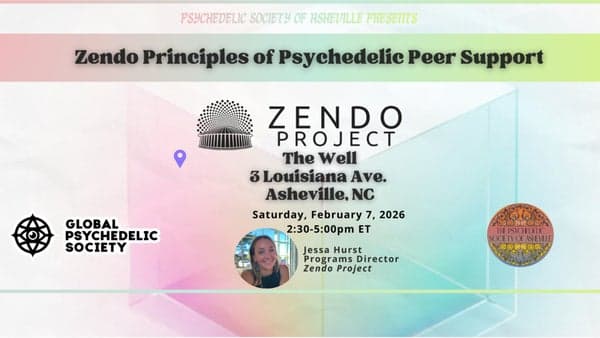 Zendo Principles of Psychedelic Peer Support