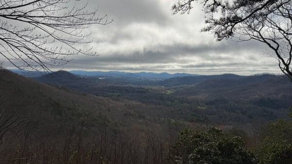 Hard Times to Grassy Knob to Cove Creek Loop - 7.3 Miles - 1600 Ft Elevation