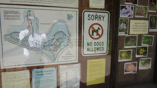 Asheville Botanical Gardens    educational eco/nature  walk