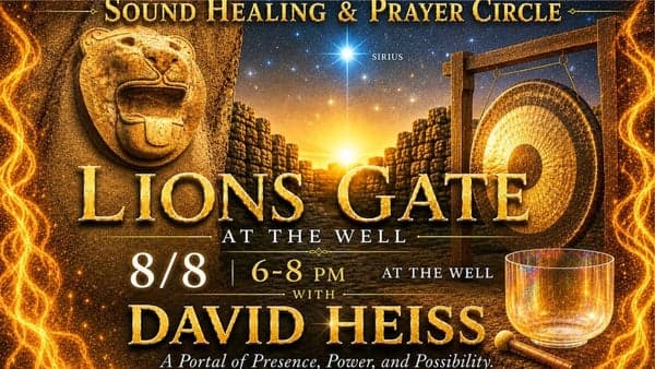 🔥🦁Lions Gate Portal Sound Healing Journey 🦁🔥