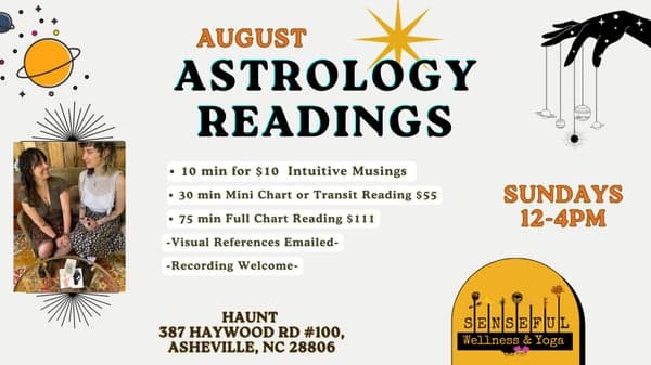 Astrology Reading Pop up Event at Haunt