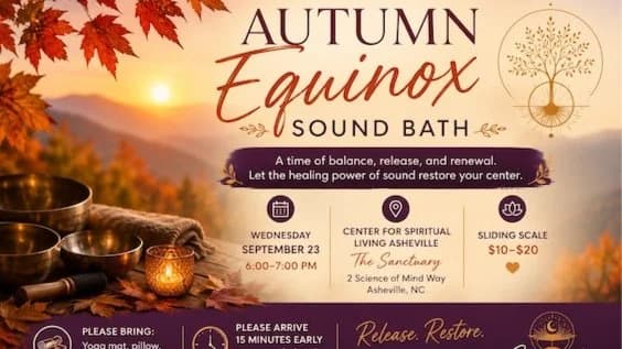 🍂✨ AUTUMN EQUINOX SOUND BATH ✨🍂