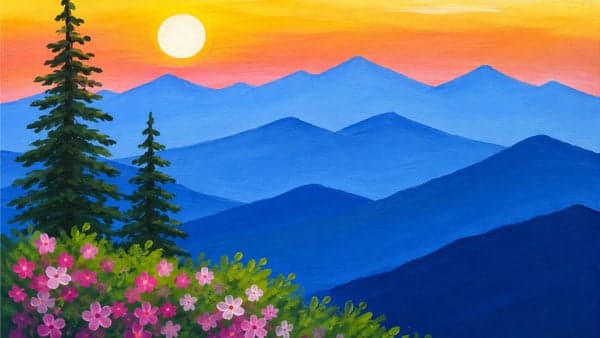Blueridge Sunset at Diatribe