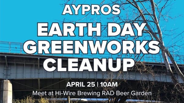 AYPROS X GREENWORKS: EARTHDAY RIVERSIDE CLEANUP
