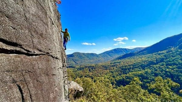 Outdoor Rock Climbing Lesson - Learn to Lead Sport!