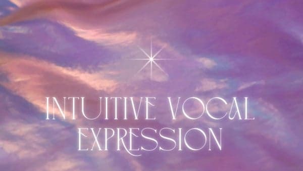 Intuitive Vocal Expression with Lauren Rosenzweig