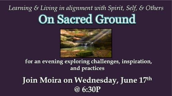 🌿 FOR AN EVENING: ON SACRED GROUND 🌿