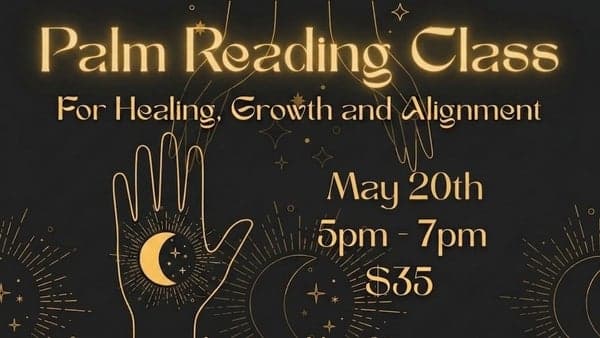 Palm Reading Class with Fairlight