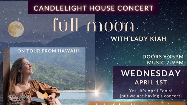 Candlelight house concert with Lady Kiah