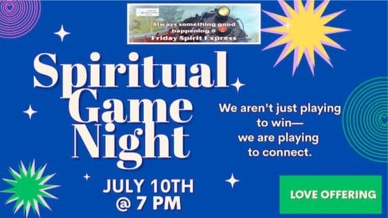 🎲✨ Spiritual Game Night ✨🎲