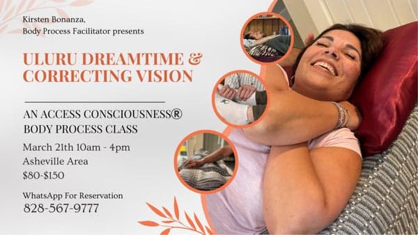Body Process Class: Uluru Dreamtime & Correcting Vision