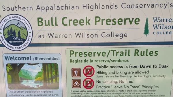 Bull Creek Preserve + Swannanoa River Trails