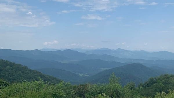 MST @ Beaver Dam Gap Overlook to NC Hwy 151 intersection 8.5 miles FITNESS HIKE