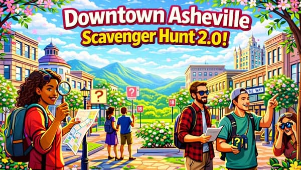 Downtown Asheville Scavenger Hunt 2.0