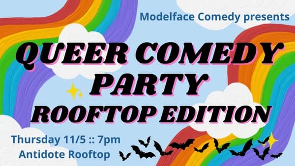 Queer Comedy Party: Fall Rooftop Edition