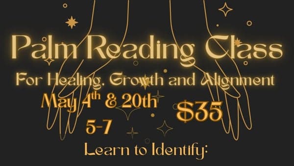 Palm Reading Class with Fairlight