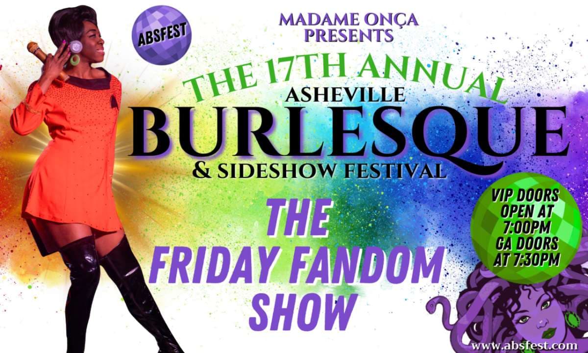 ABSFest Friday FanDom Nerdlesque