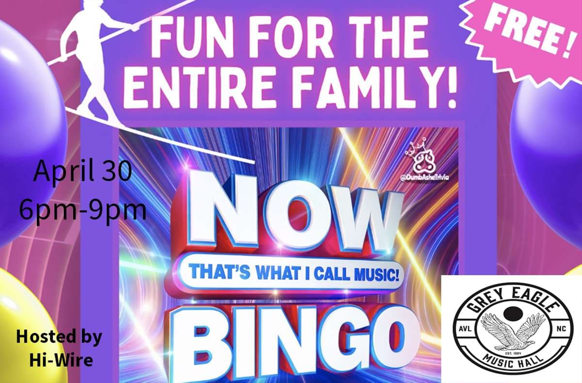 NOW That's What I Call Music BINGO!