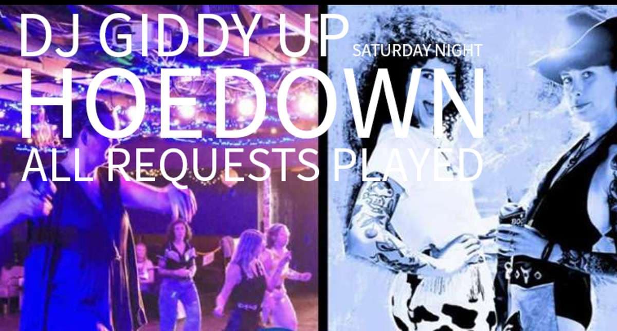 DJ GIDDY UP-SATURDAY NIGHT HOEDOWN