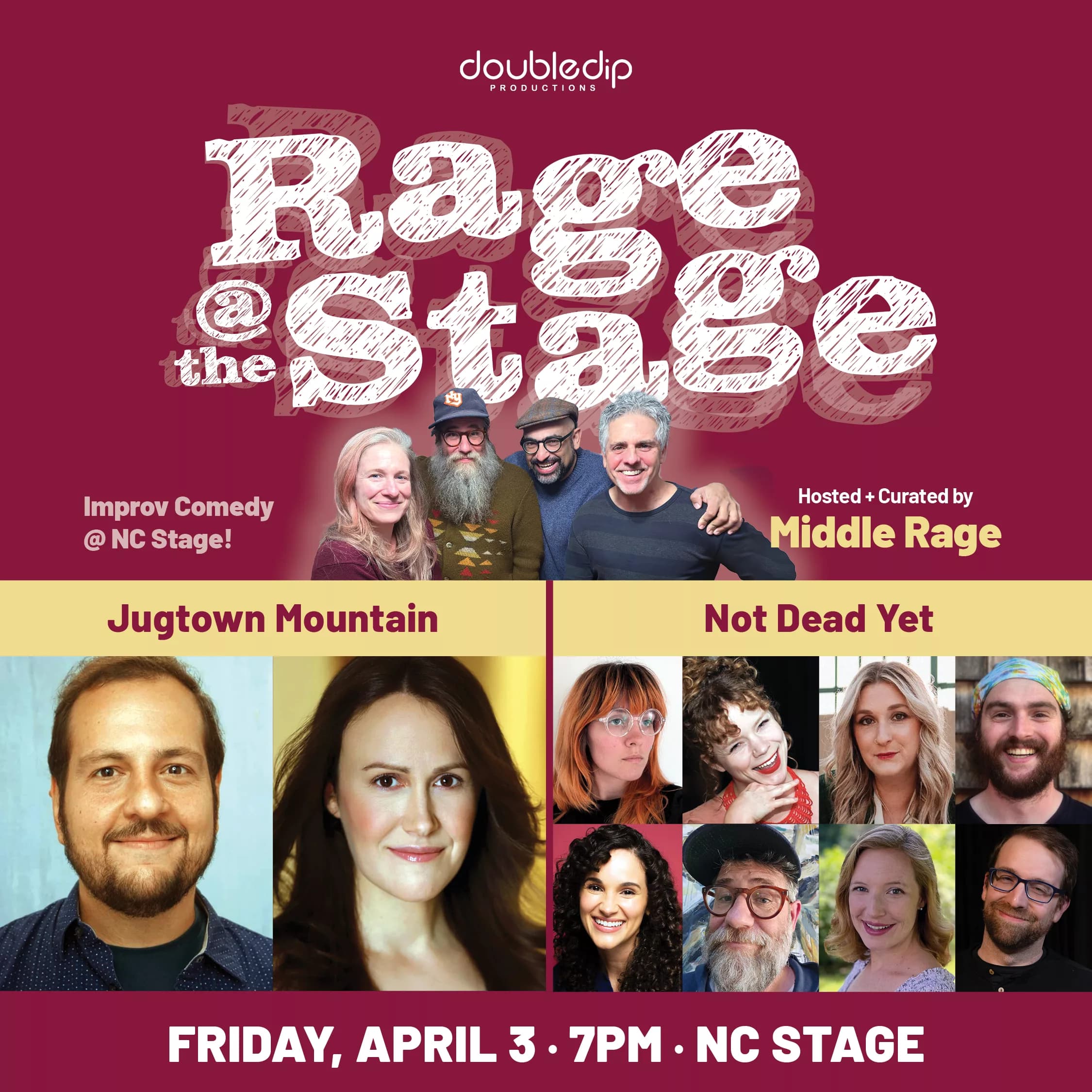 Rage @ The Stage: A Frenzied Evening of Improv Comedy at NC Stage!