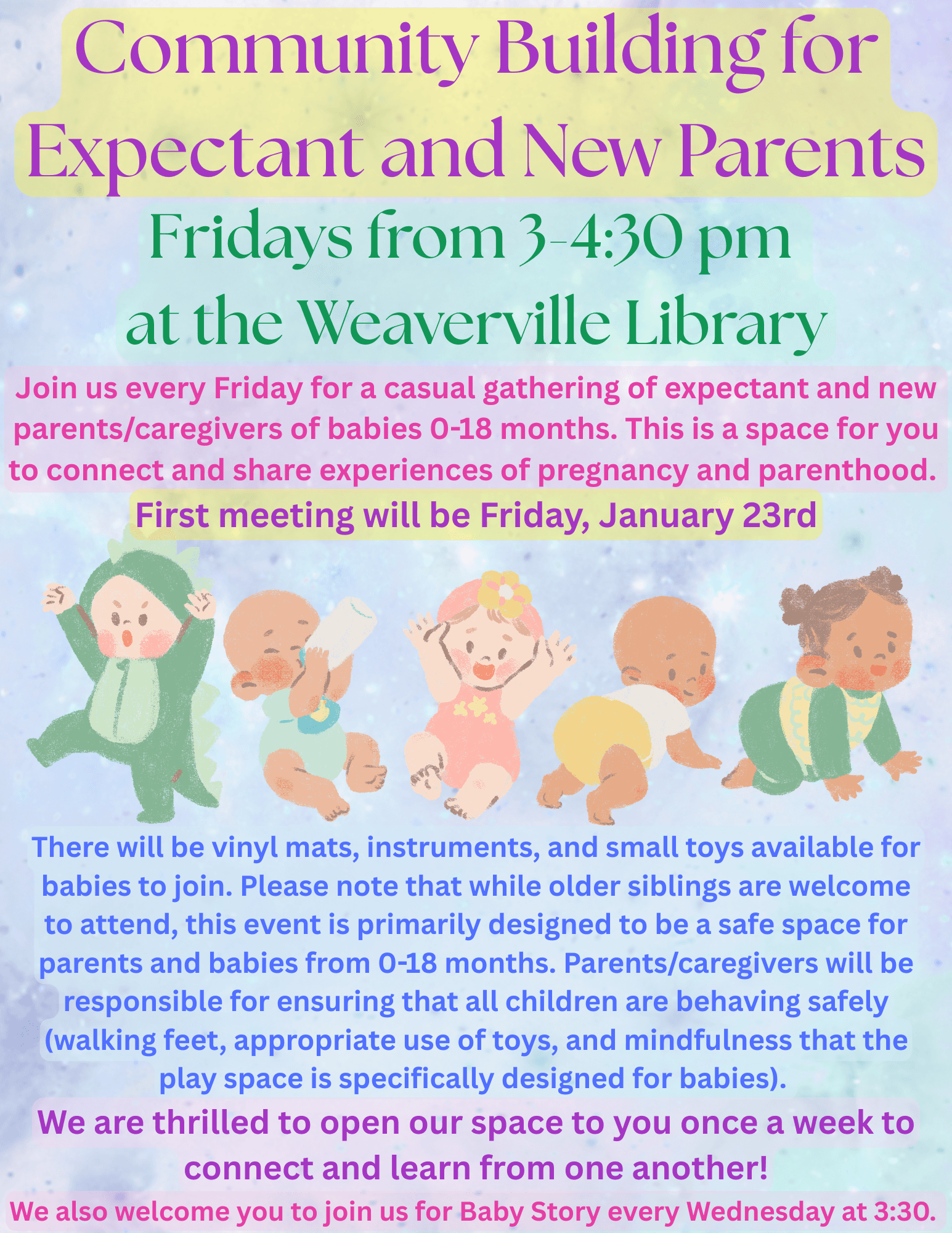 Community Building for Expectant and New Parents