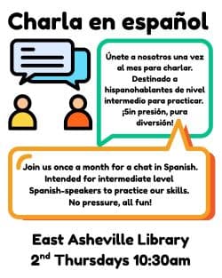 Charla en español