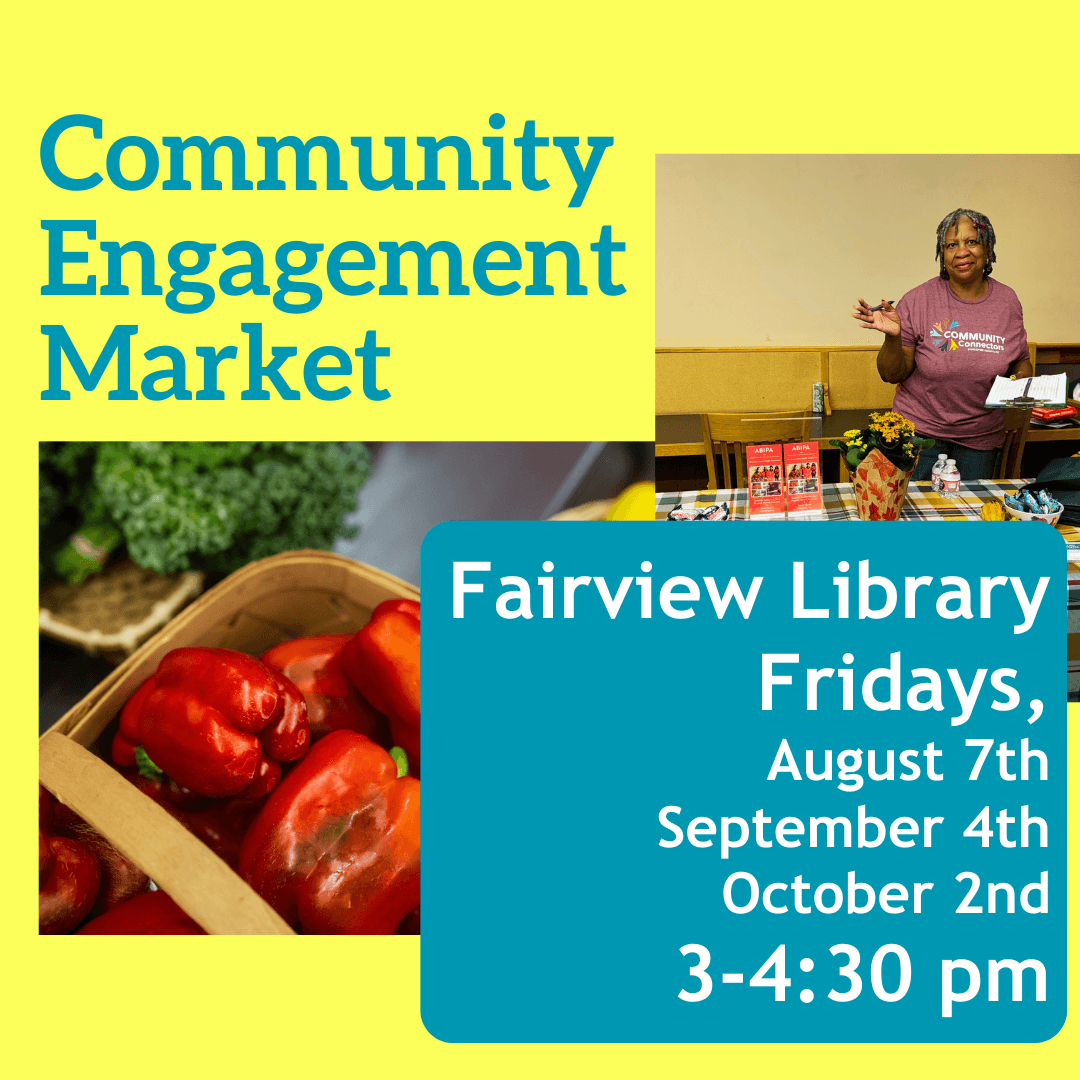 Community Engagement Market at Fairview Public Library