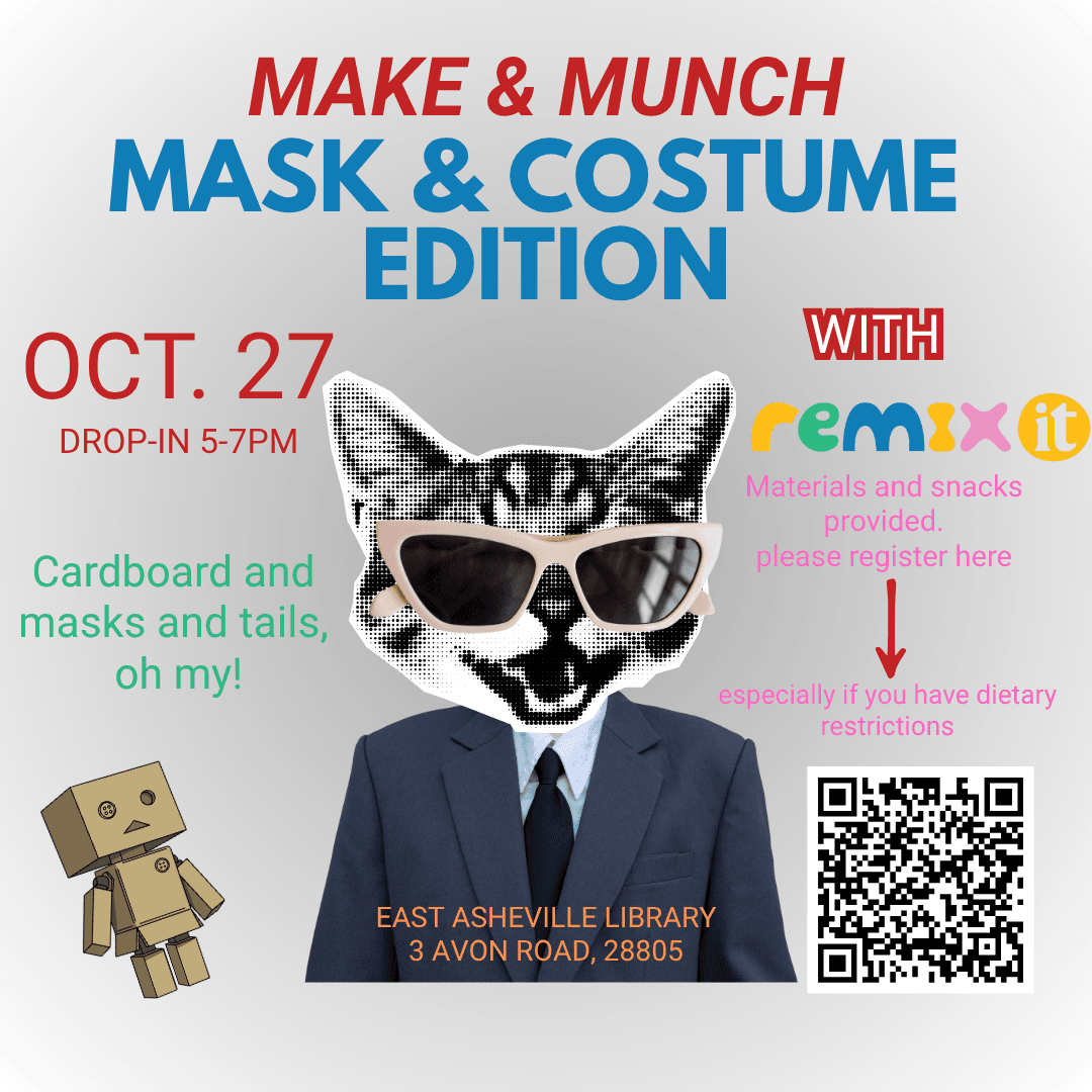 Intergenerational Make & Munch - Mask & Costume edition!