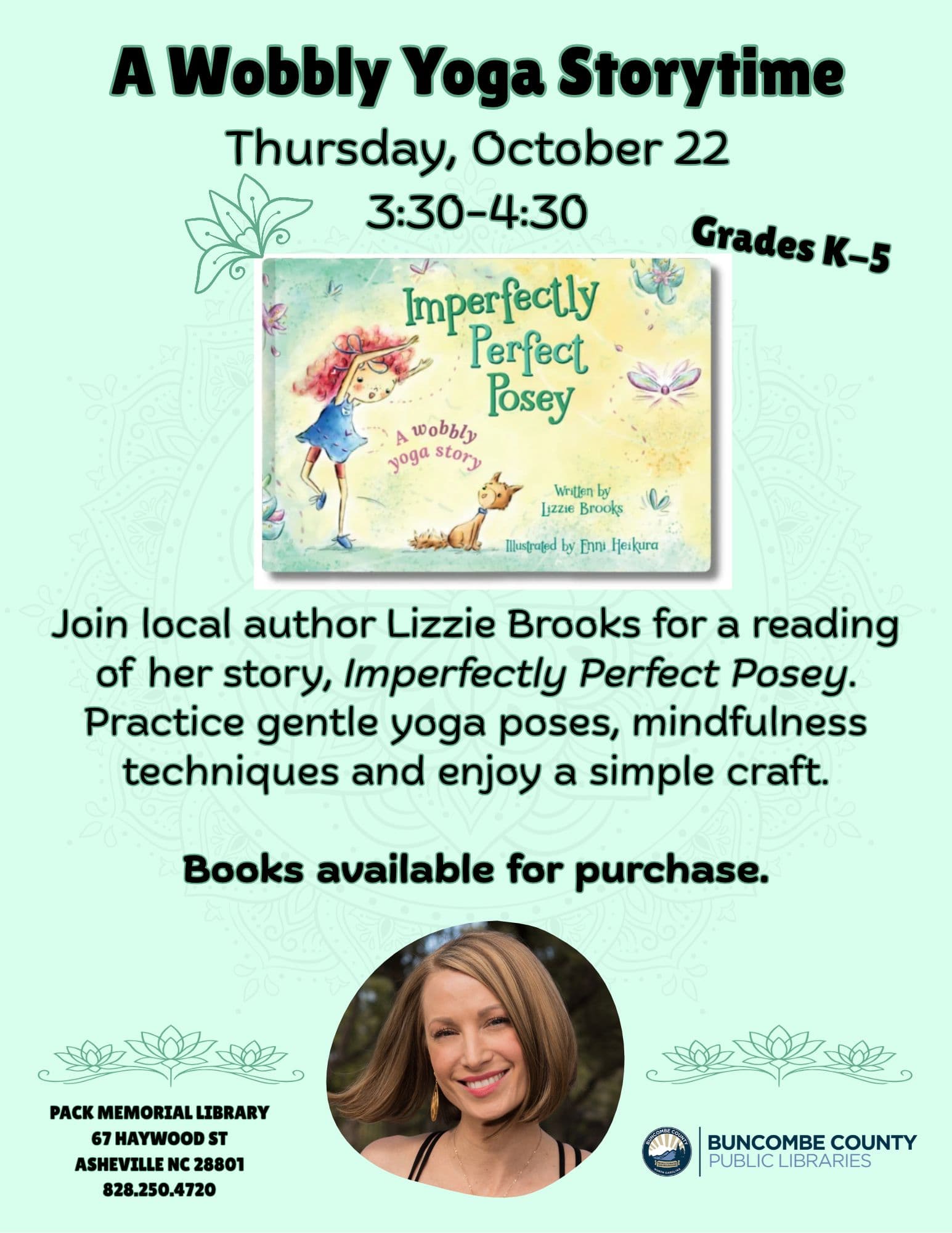 Yoga program with Lizzie Brooks