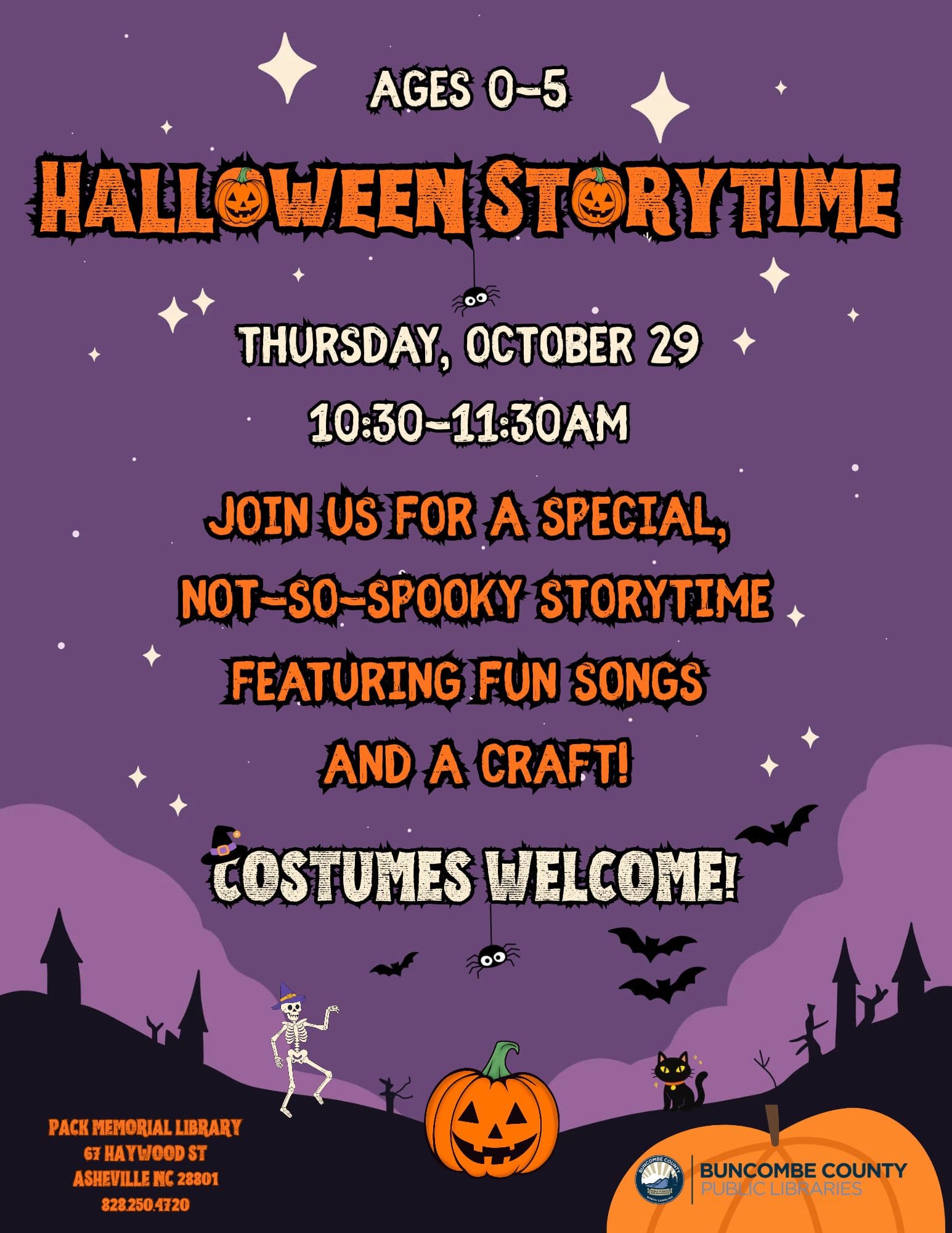 Halloween Story Time