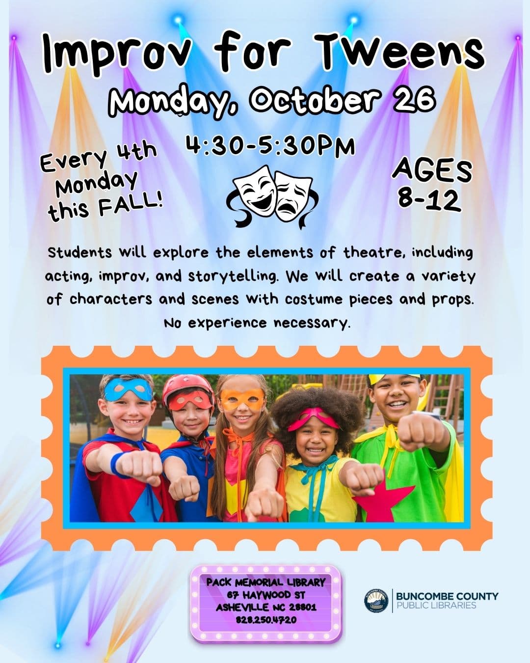 Improv ages 8-12