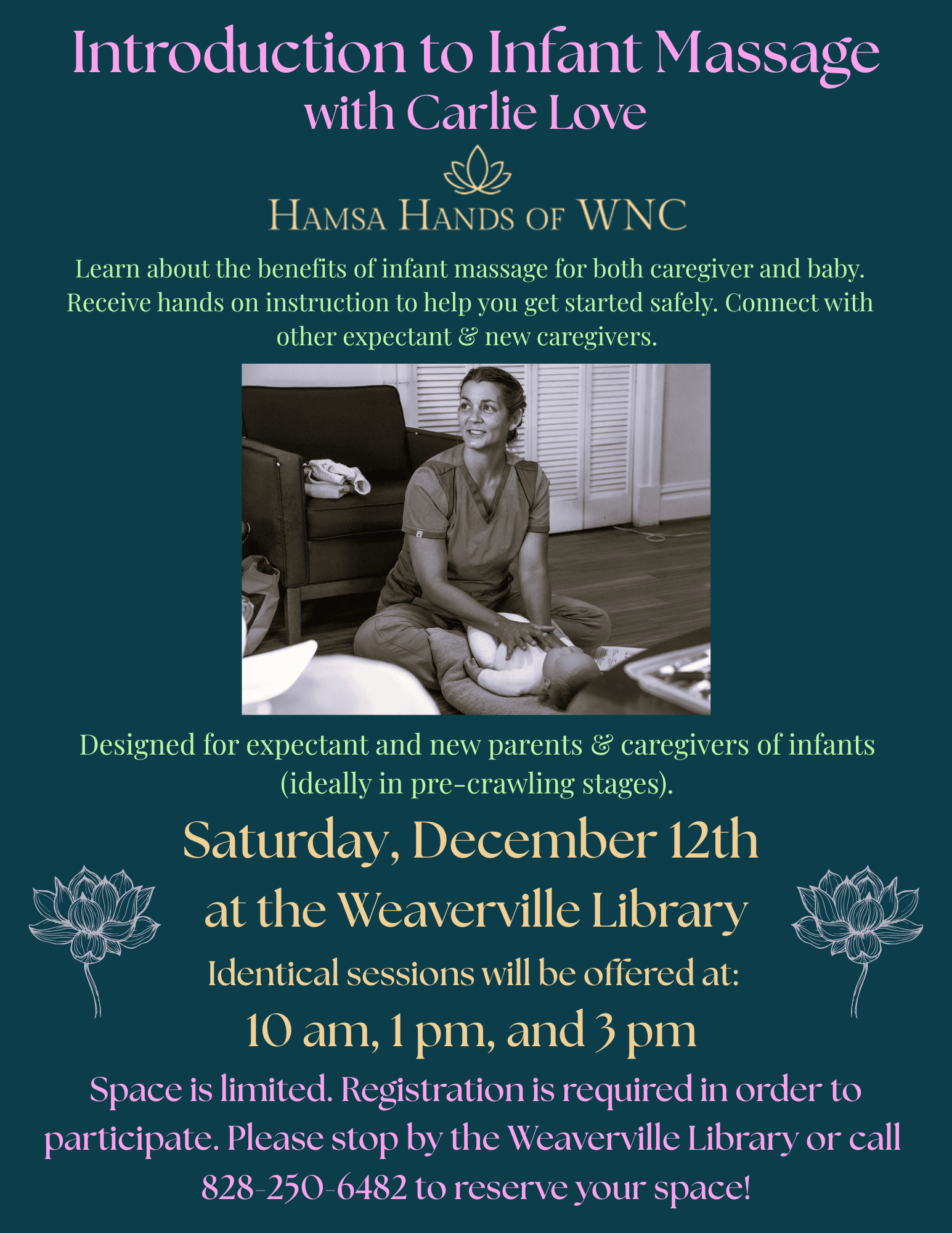 Introduction to Infant Massage with Carlie Love