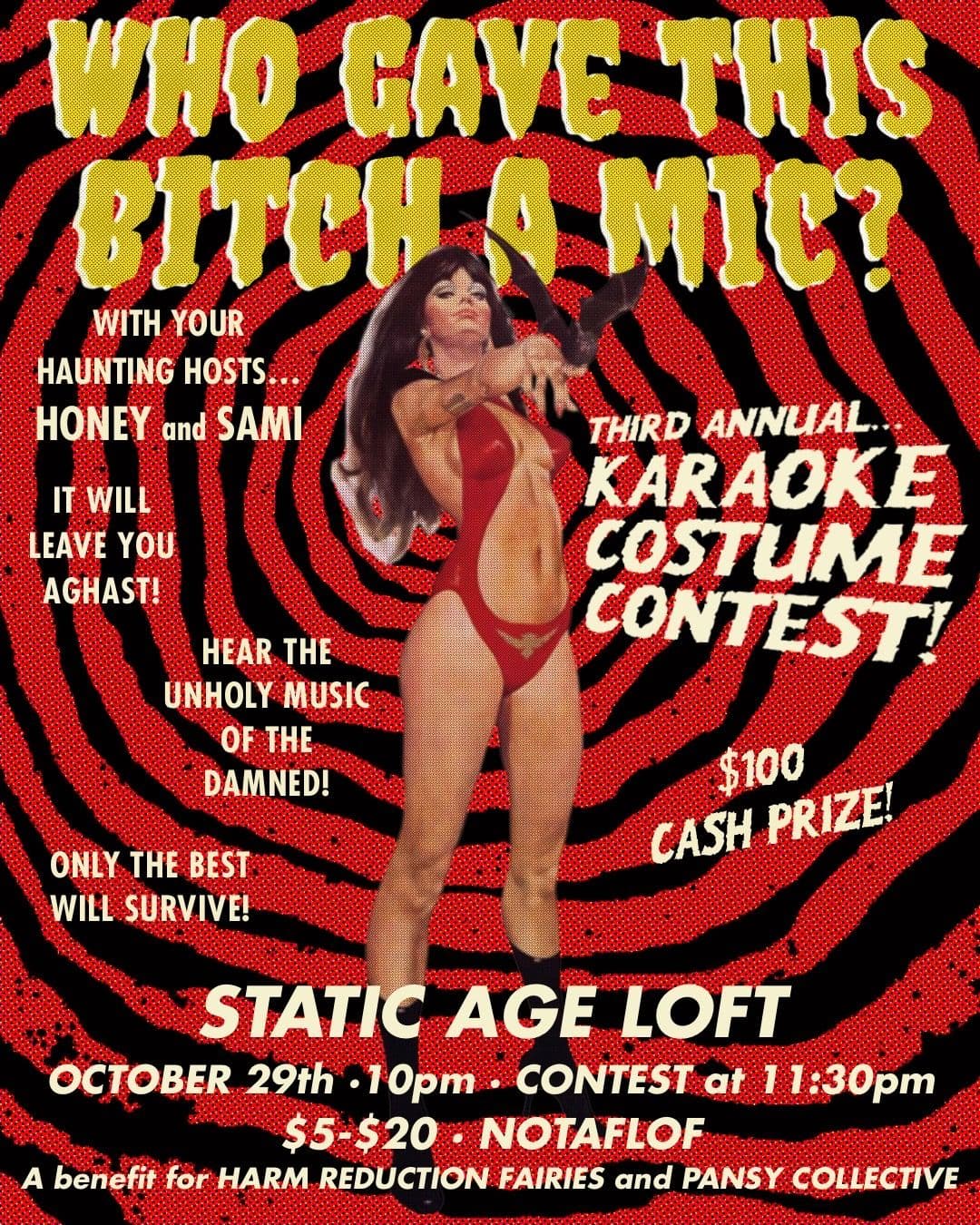 3rd Annual Who Gave this Bitch a Mic Costume Karaoke Contest
